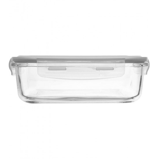 Pote 1l Hermético De Vidro Com Tampa